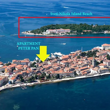 In The Historical Center With Amazing Seaviews Peter Pan In * Porec
